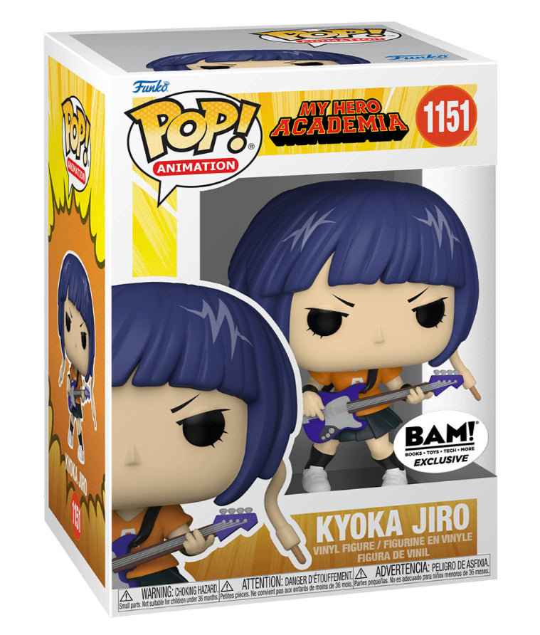 My Hero Academia Kyoka Jiro with Guitar Exclusive Funko Pop! #1151