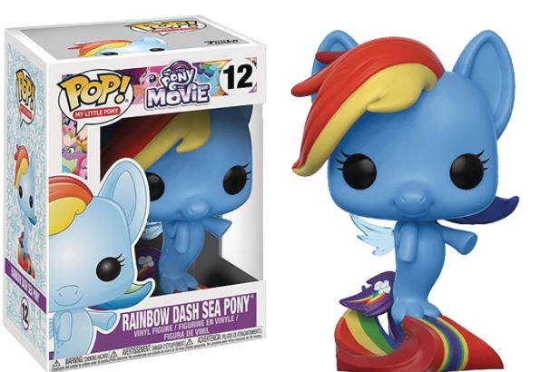 My Little Pony the Movie Rainbow Dash Sea Pony Funko Pop! #12