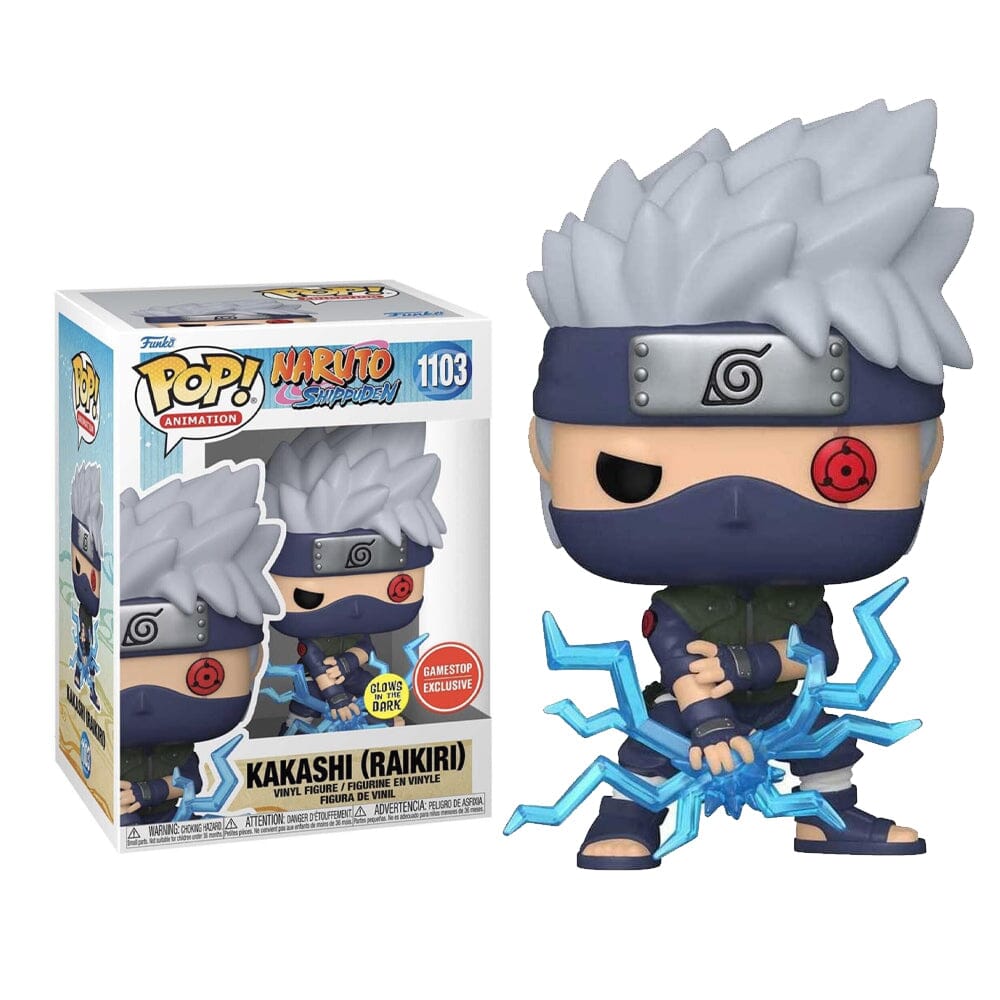 Naruto Shippuden Kakashi (Raikiri) (Glow) Exclusive Funko Pop! #1103