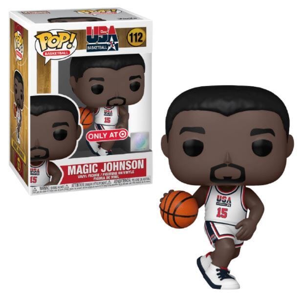 NBA USA Basketball Magic Johnson (Team USA) Exclusive Funko Pop! #112