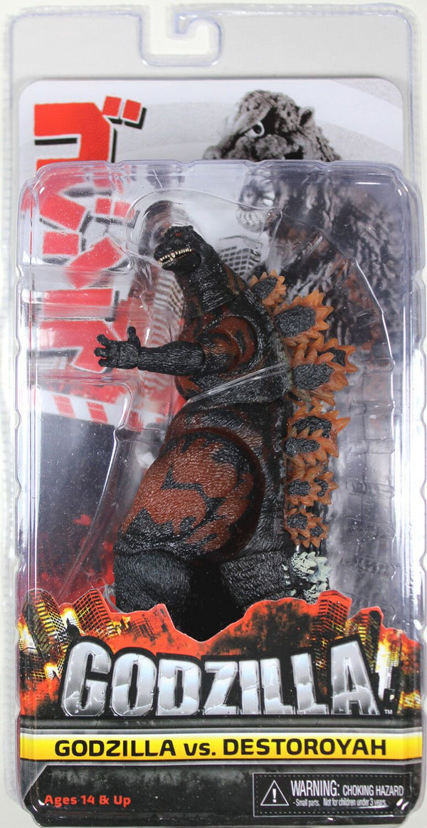 Neca Godzilla Vs Destoroyah Burning Godzilla 12 Inch Figure Head To Ta 