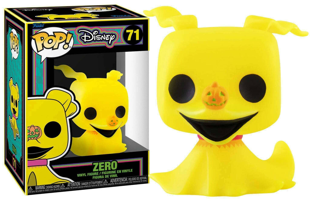 Nightmare Before Christmas Zero Blacklight Funko Pop! #71