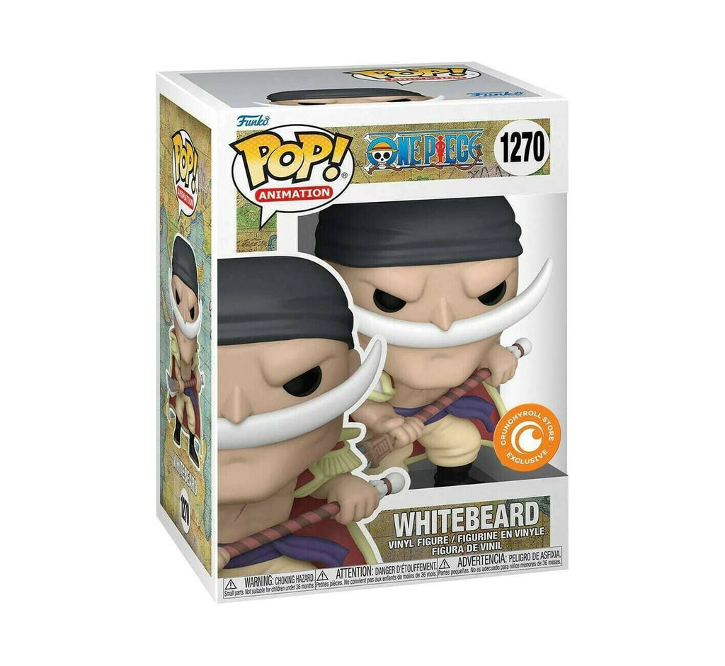 One Piece WhiteBeard Exclusive Funko Pop #1270 (Crunchyroll Sticker)