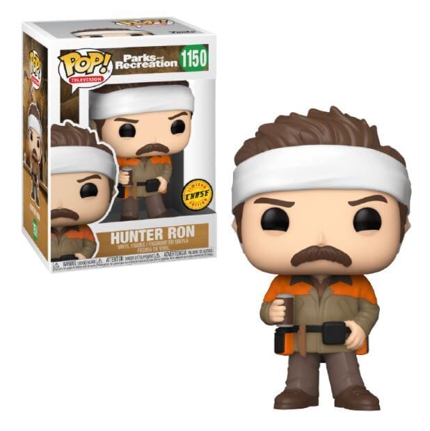 Parks and Recreation Hunter Ron (Bandaged) Chase Funko Pop! #1150