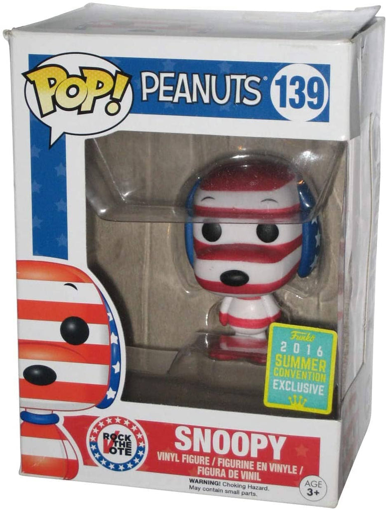 Peanuts Snoopy (Patriotic) Summer Convention Exclusive Funko Pop! #139