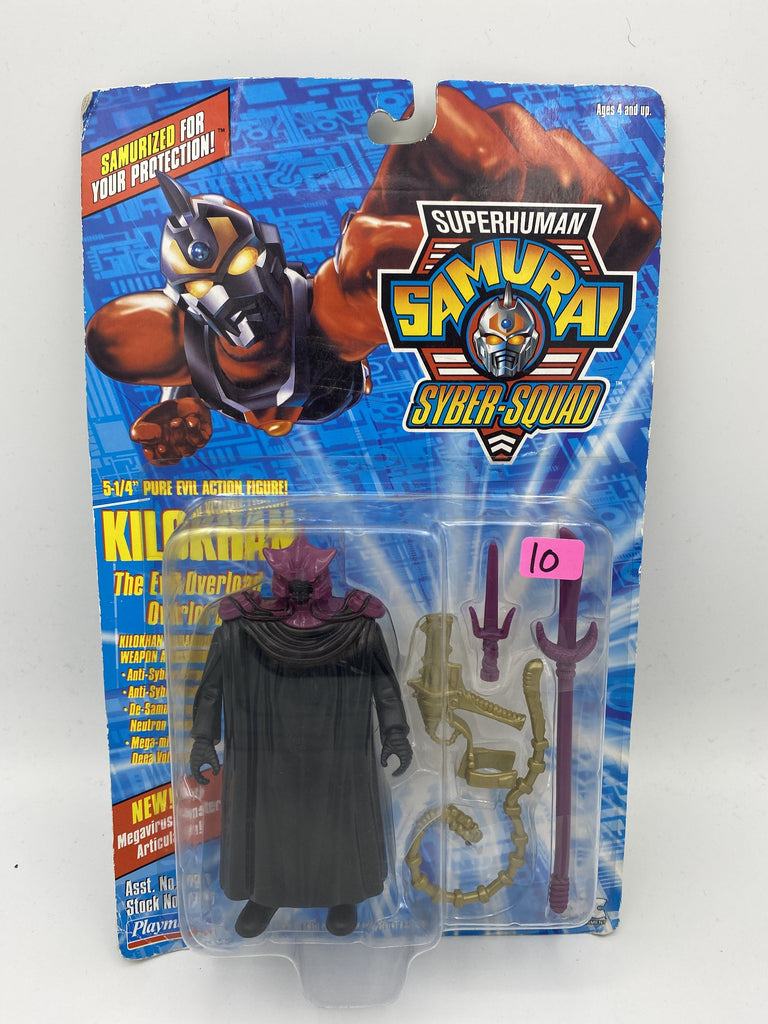 Playmates Superhuman Samurai Syber Squad Kilokhan Action Figure