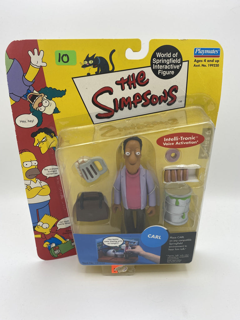 Playmates The Simpsons Carl Series #6 Action Figure