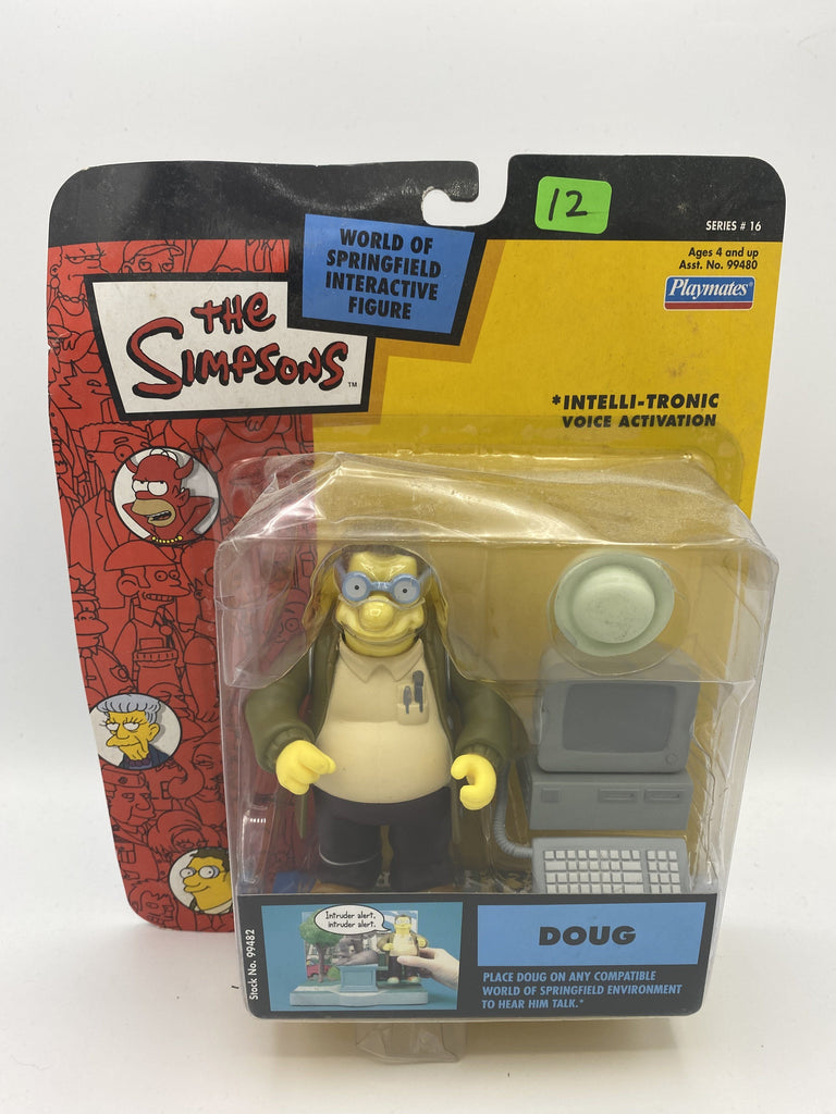 Playmates The Simpsons Doug Series #16 Action Figure