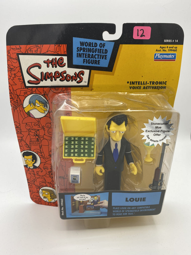 Playmates The Simpsons Louie Series #14 Action Figure