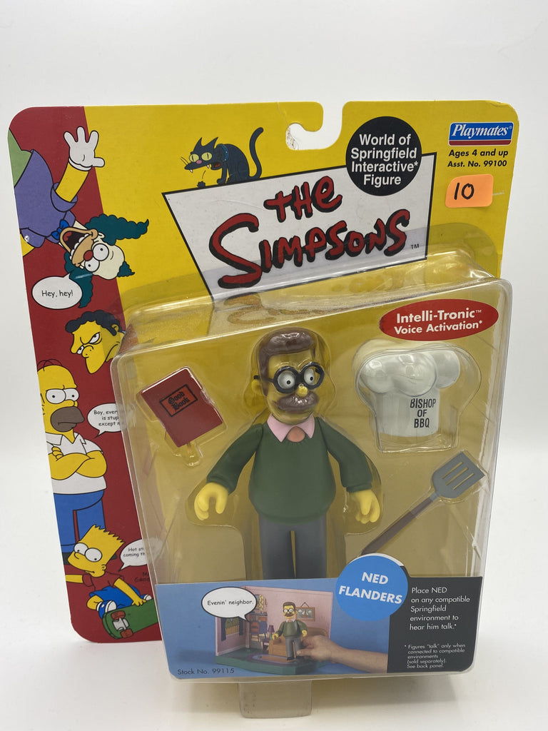 Playmates The Simpsons Ned Flanders Series #1 Action Figure