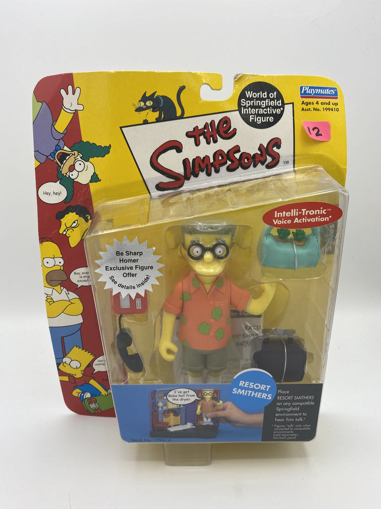 Playmates The Simpsons Resort Smithers Series #10 Action Figure