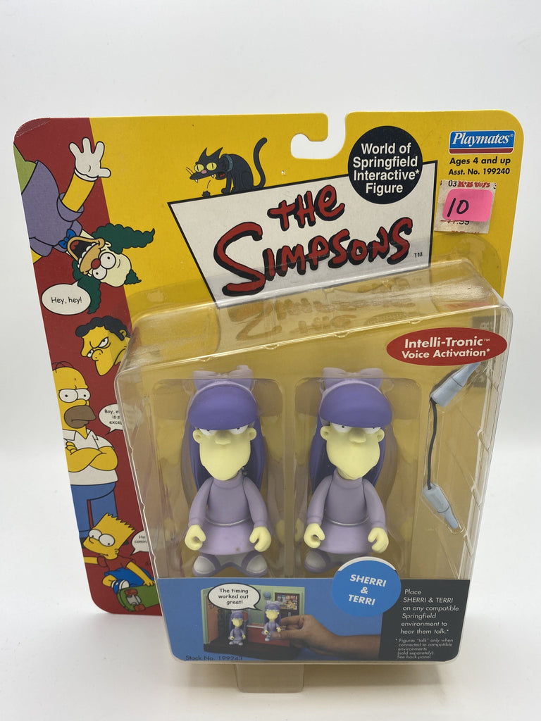 Playmates The Simpsons Sherri & Terri Series #8 Action Figure