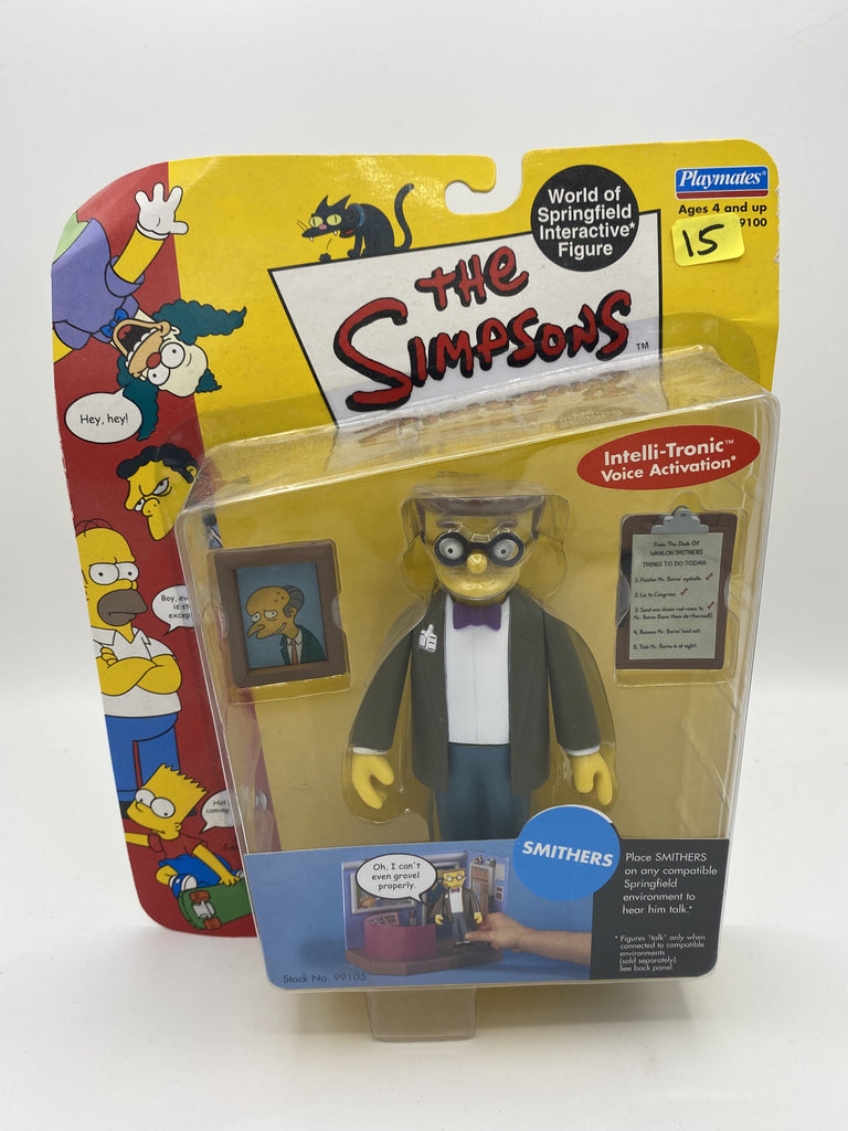 Playmates The Simpsons Smithers Series #1 Action Figure