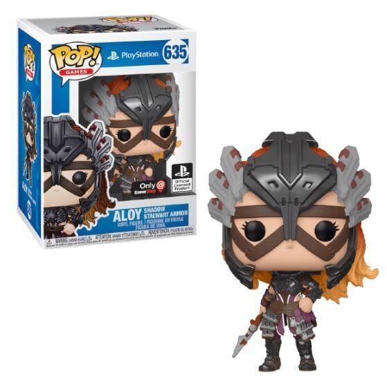 Playstation Aloy Shadow Stalwart Armor Gamestop Exclusive Funko Pop! #635