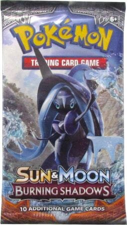 Pokemon TCG Sun and Moon Burning Shadows Booster Pack