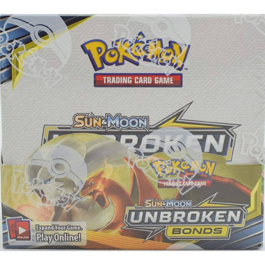 Pokemon TCG Sun and Moon Unbroken Bonds Booster Box (36 Packs)