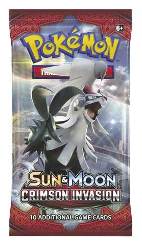 Pokemon TCG Sun & Moon Crimson Invasion Booster Pack