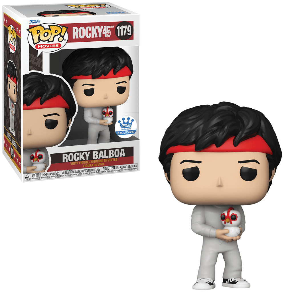 Rocky 45th Rocky Balboa (Sweatsuit) Exclusive Funko Pop! #1179