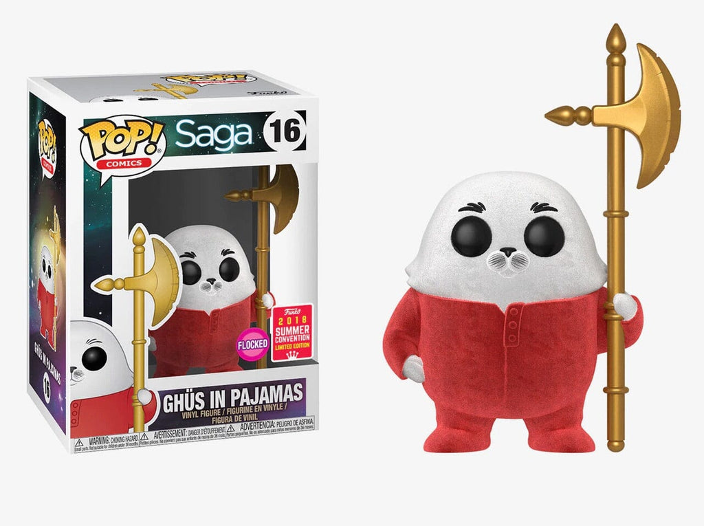 Saga Ghus in Pajamas Flocked Summer Convention Exclusive Funko Pop! #16