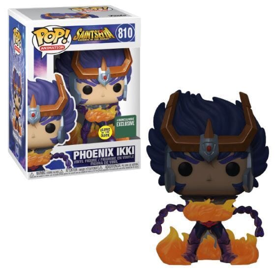 Saint Seiya Knights of the Zodiac Phoenix Ikki Exclusive Glow Funko Pop! #810