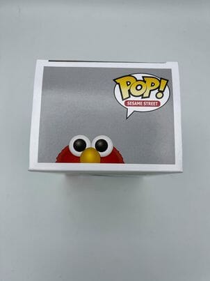 Sesame Street Elmo Flocked (Exclusive) Funko Pop! #08 (Shelf Wear