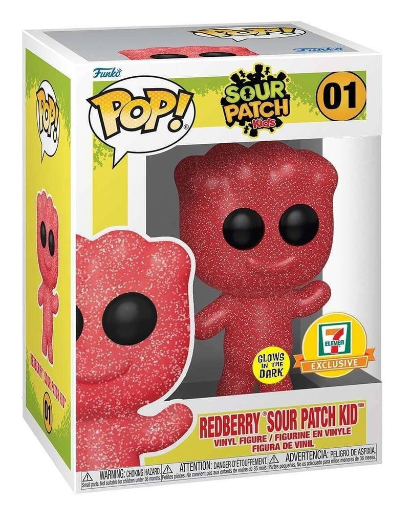 Sour Patch Kids Redberry Glow Exclusive Funko Pop! #01