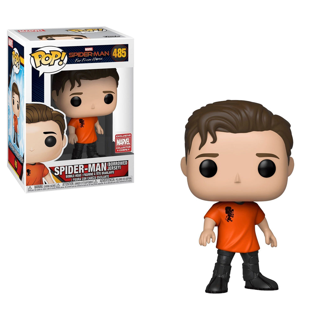 Spider-Man (Borrowed Jersey) Exclusive Funko Pop! #485