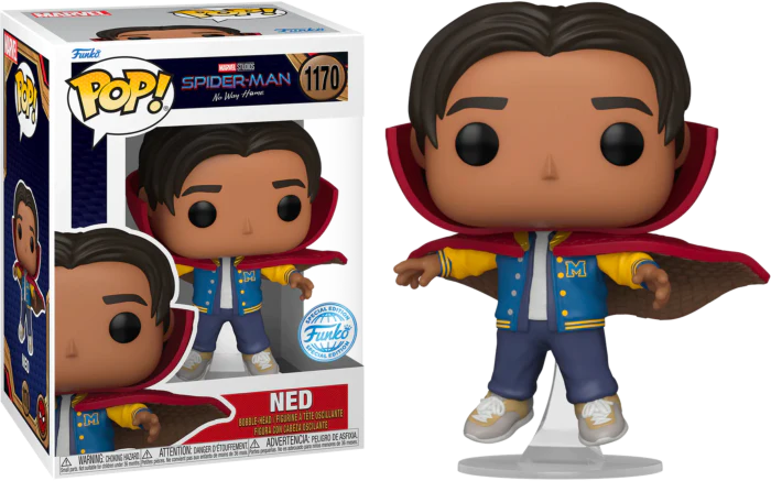 Spider-Man No Way Home Ned (With Cloak) Exclusive Funko Pop! #1170