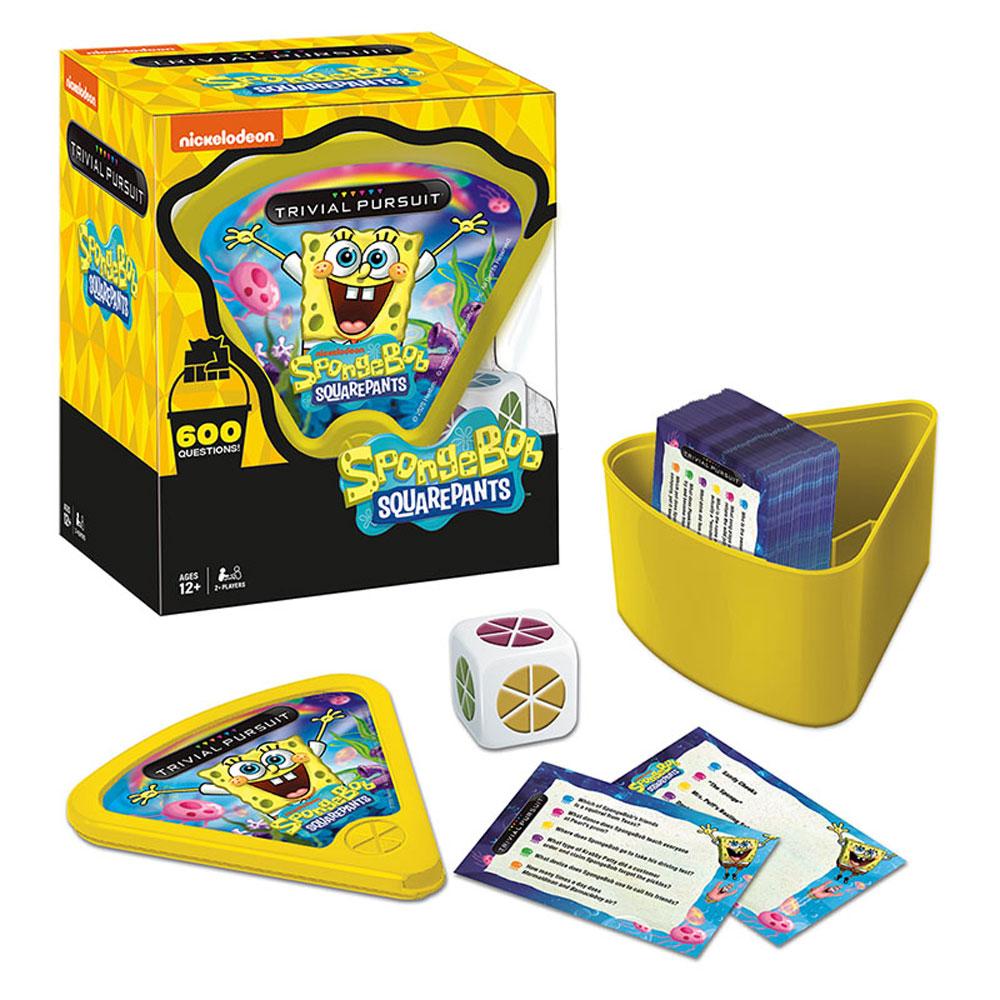 Spongebob Squarepants Trivial Pursuit Board Game USAopoly 