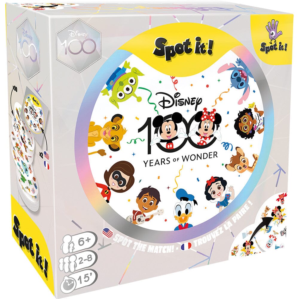 Spot It! Disney 100th Anniversary Board Game Asmodee 