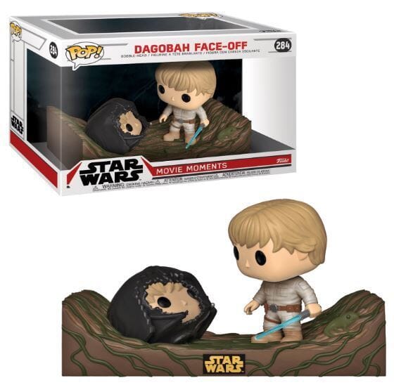 Star Wars Dagobah Face-Off Exclusive Movie Moment Funko Pop! #284