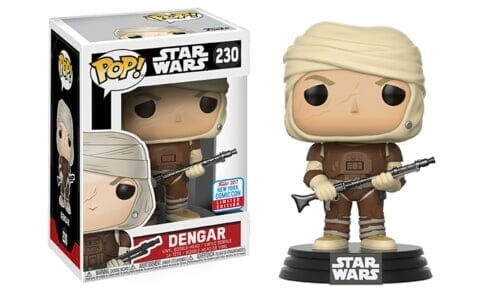 Star Wars Dengar NYCC (Official Sticker) Funko Pop! #230