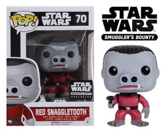 Star Wars Red Snaggletooth Red Exclusive Funko Pop! #70