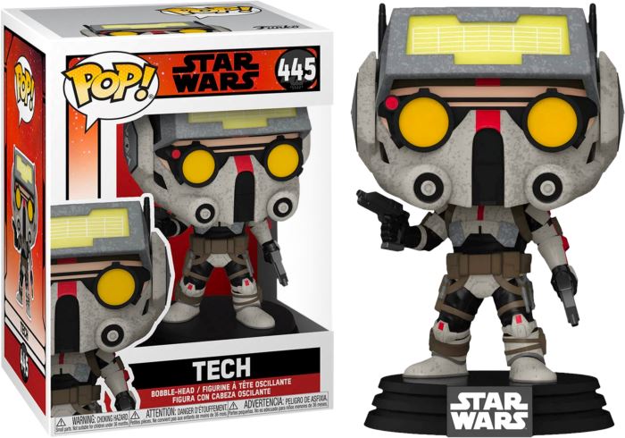 Star Wars The Bad Batch Tech Funko Pop #445