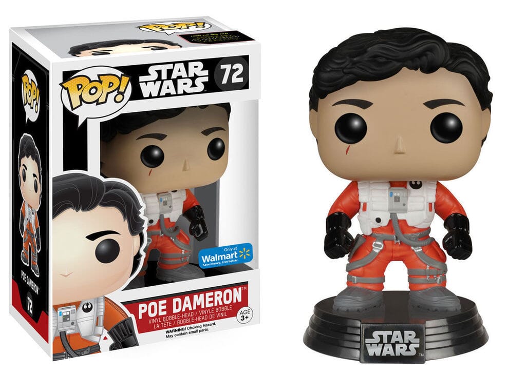 Star Wars The Force Awakens Poe Dameron Exclusive Funko Pop #72 