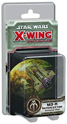 Star Wars X Wing Miniature Game M3 A Interceptor Fantasy Flight 