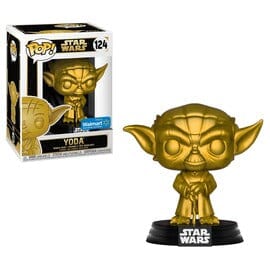 Star Wars Yoda (Gold) Exclusive Funko Pop! #124