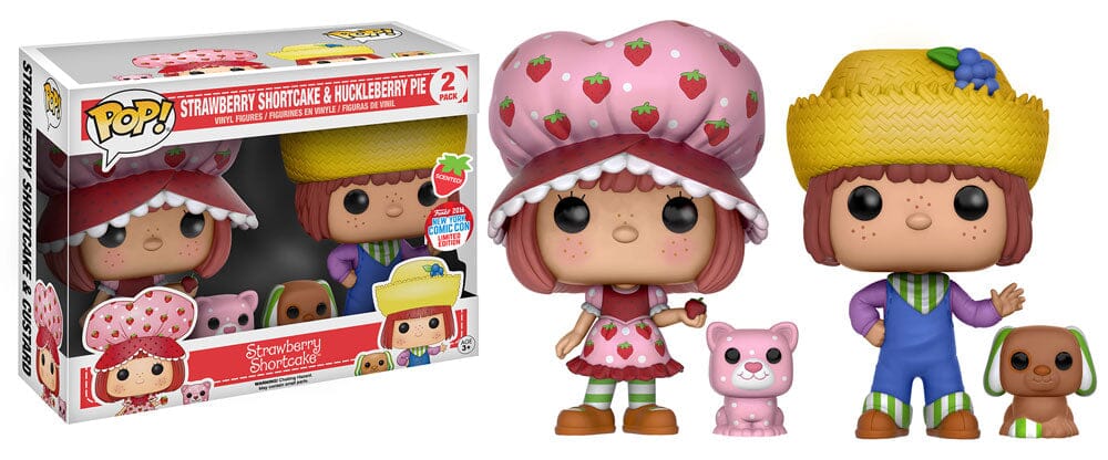 Strawberry Shortcake & Huckleberry Pie NYCC Exclusive 2 Pack Funko Pop!