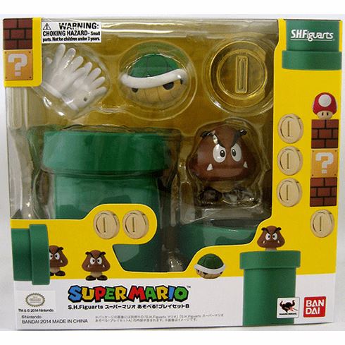 Super Mario Bros. S.H. Figuarts Playset D Pipes – Undiscovered Realm