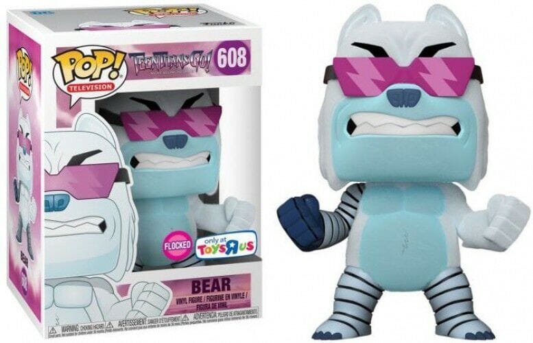 Teen Titans Go! Bear (Flocked) Exclusive Funko Pop! #381