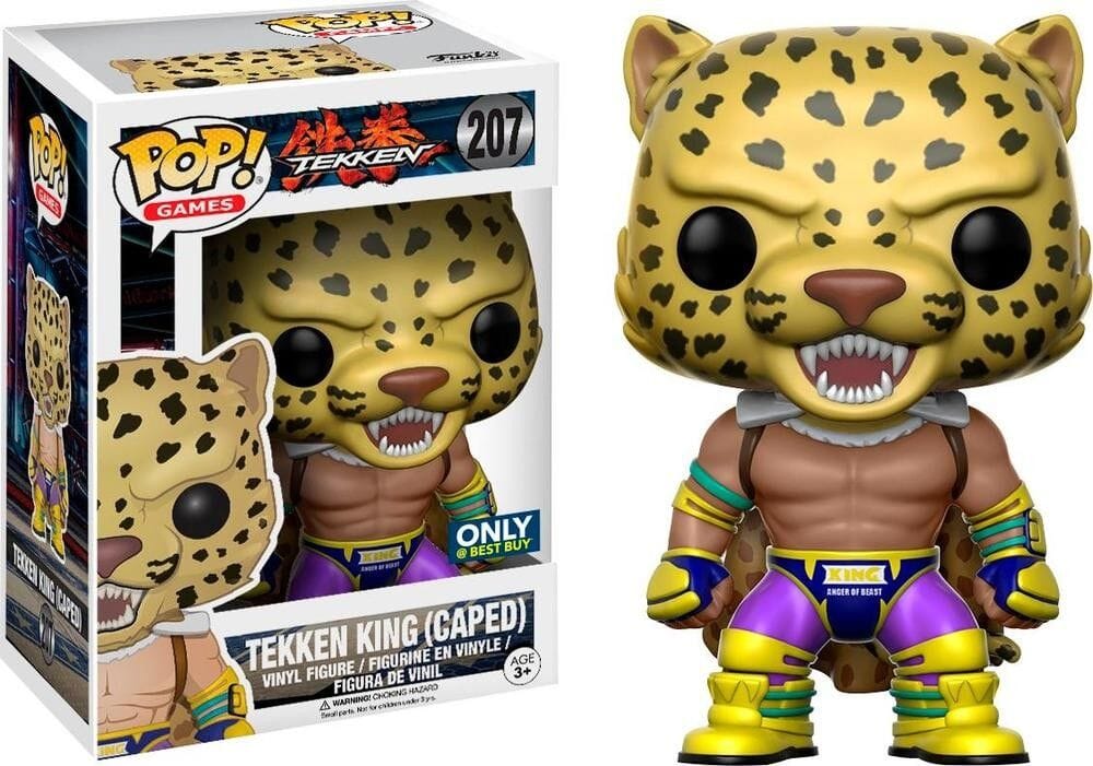 Tekken Tekken King (Caped) Exclusive Funko Pop! #207