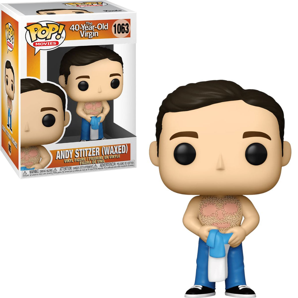 The 40-Year-Old Virgin Andy Stitzer (Waxed) Funko Pop! #1063