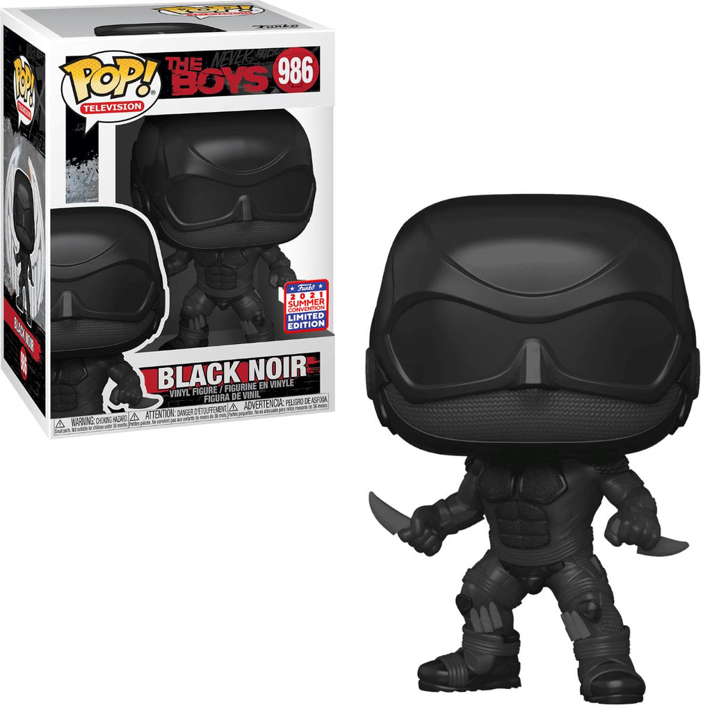 The Boys Black Noir Summer Convention Exclusive Funko Pop! #986