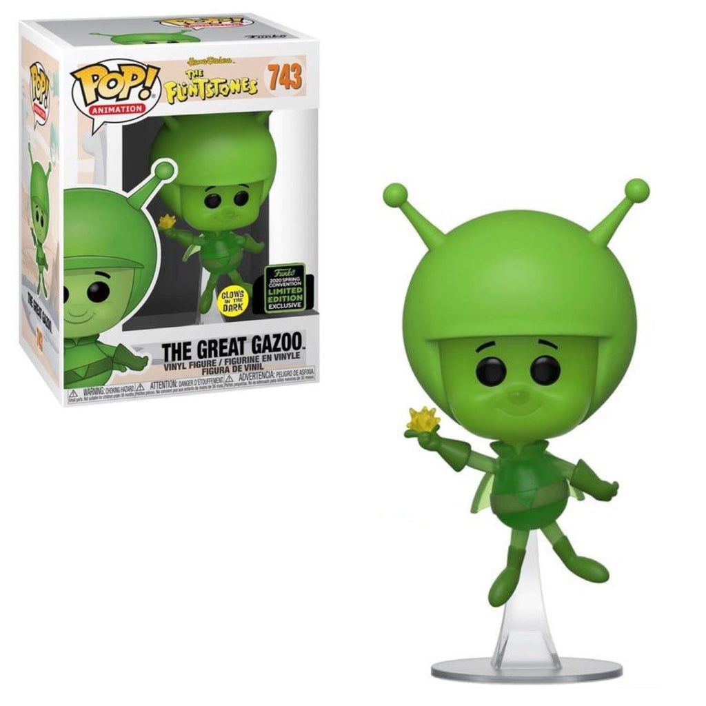 The Flintstones The Great Gazoo Glow Spring Convention Exclusive Funko Pop! #743