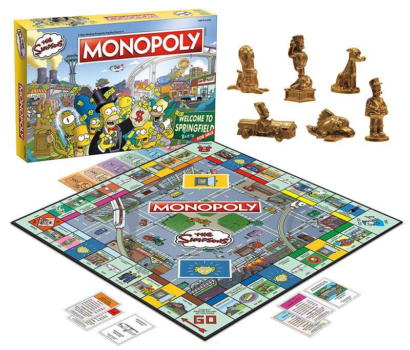 The Simpsons Monopoly Board Game