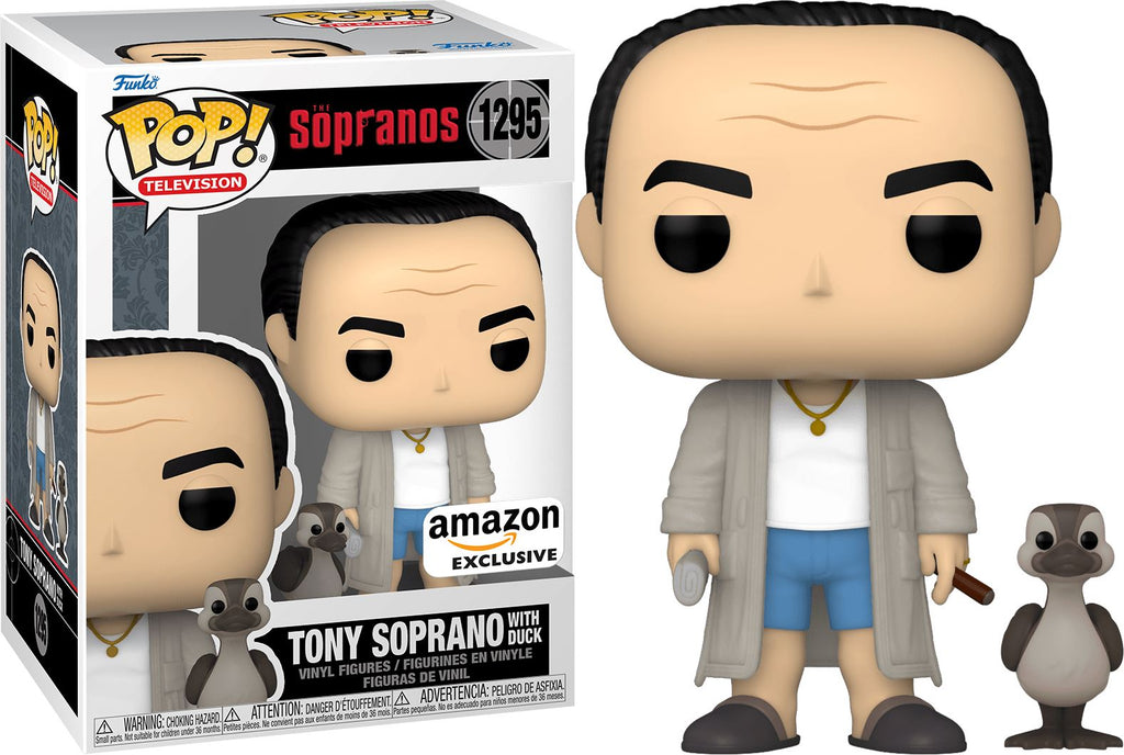 The Sopranos Tony Soprano (With Duck) Exclusive Funko Pop! #1295