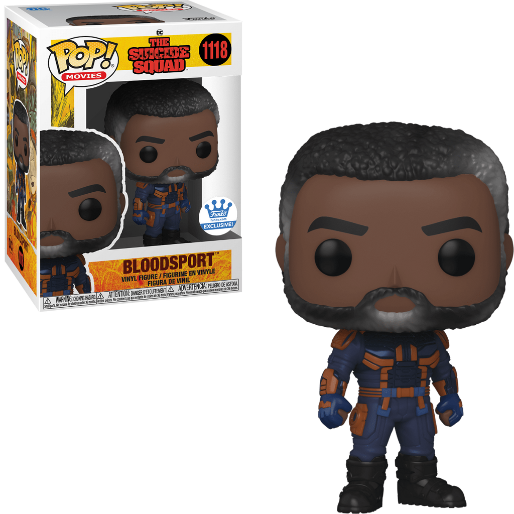 The Suicide Squad Bloodsport (Unmasked) Exclusive Funko Pop! #1118