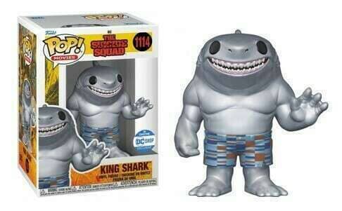 The Suicide Squad King Shark Metallic Exclusive Funko Pop! #1114