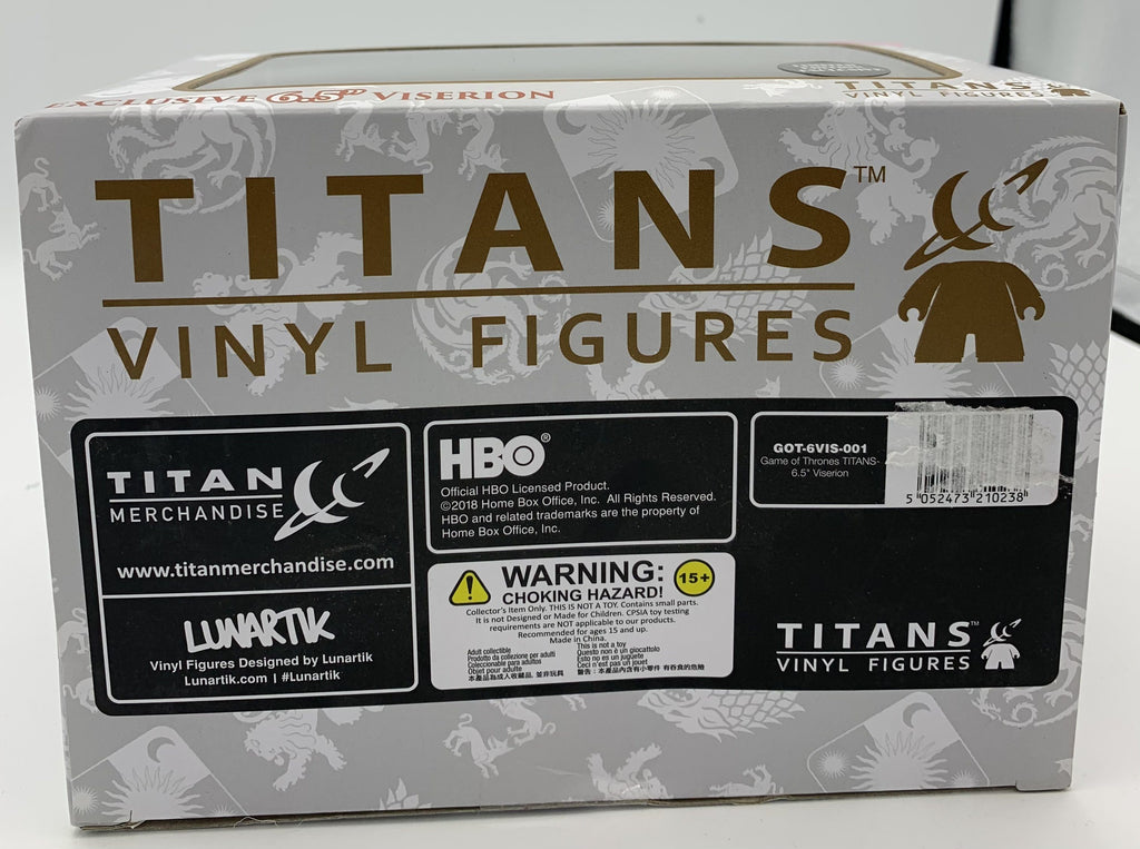 Titans Game of Thrones Viserion 6.5 Inch Exclusive Vinyl Figure Titans 