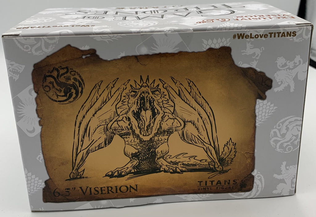 Titans Game of Thrones Viserion 6.5 Inch Exclusive Vinyl Figure Titans 